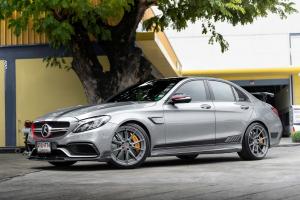 Mercedes-AMG C63 S Iridium Silver on ADV.1 Wheels (ADV5.2 M.V2) 2018 года